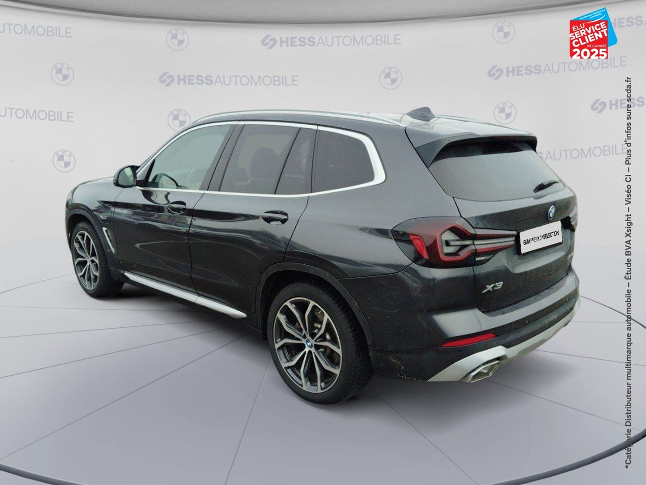 Véhicule d'occasion BMW X3 XDRIVE30E 292CH XLINE TPANO SIEGES CHAUF/CUIR GPS CARPLAY chez BMW Besançon