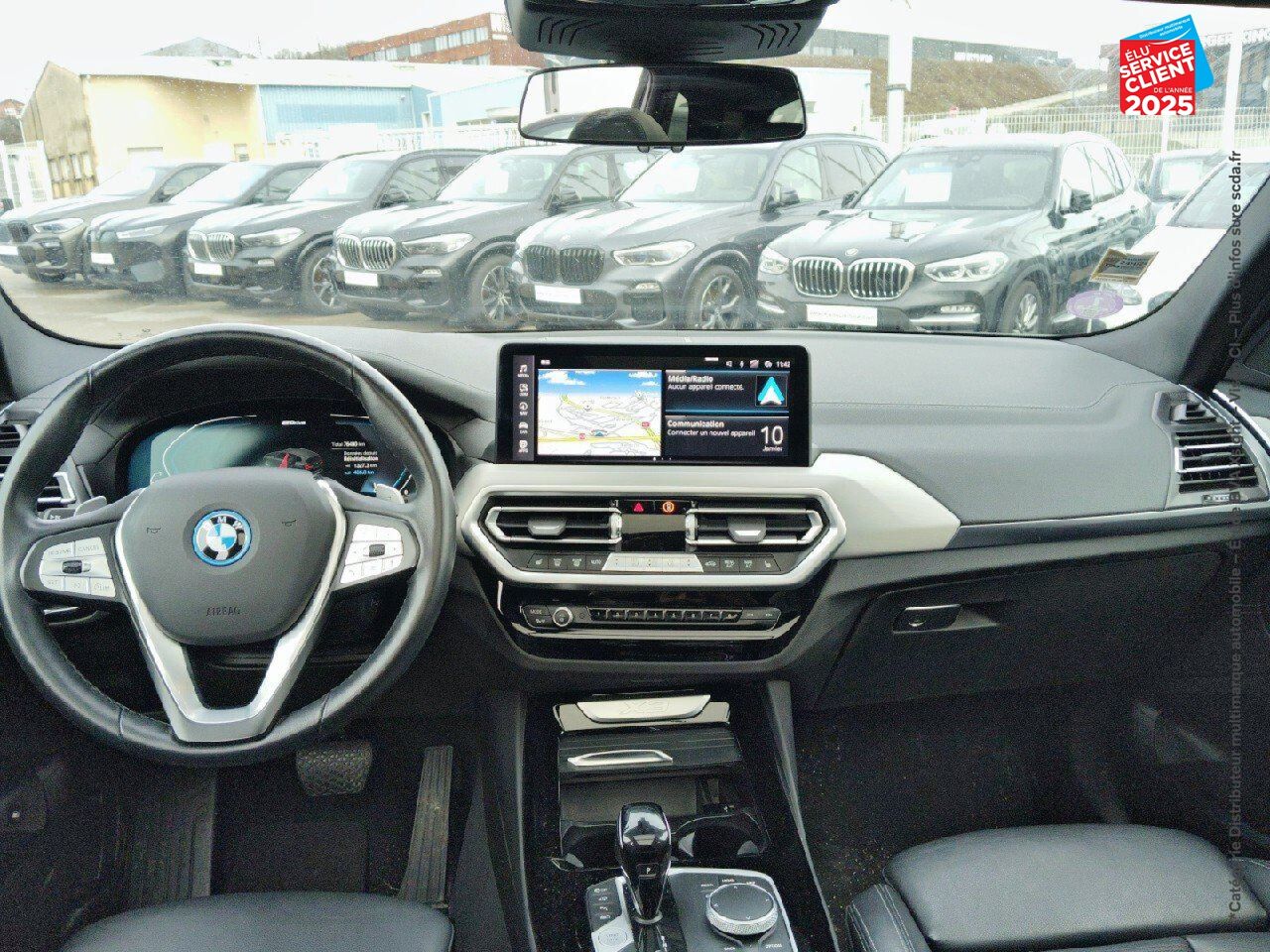 Véhicule d'occasion BMW X3 XDRIVE30E 292CH XLINE TPANO SIEGES CHAUF/CUIR GPS CARPLAY chez BMW Besançon