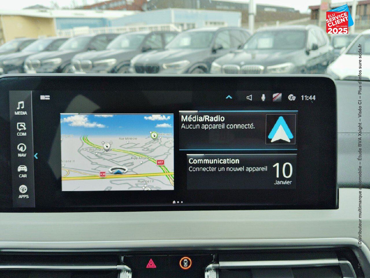 Véhicule d'occasion BMW X3 XDRIVE30E 292CH XLINE TPANO SIEGES CHAUF/CUIR GPS CARPLAY chez BMW Besançon