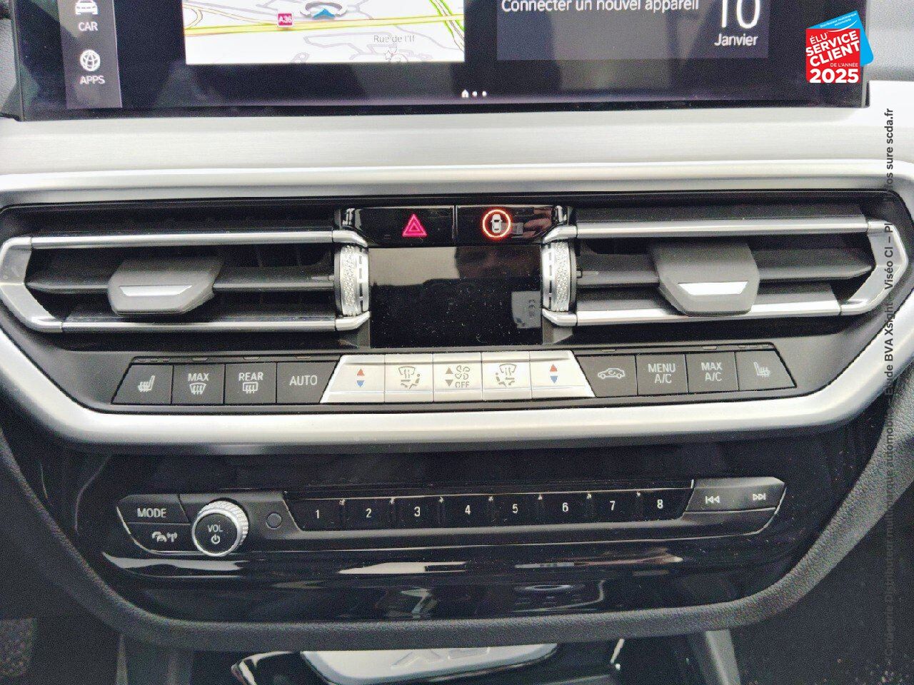 Véhicule d'occasion BMW X3 XDRIVE30E 292CH XLINE TPANO SIEGES CHAUF/CUIR GPS CARPLAY chez BMW Besançon