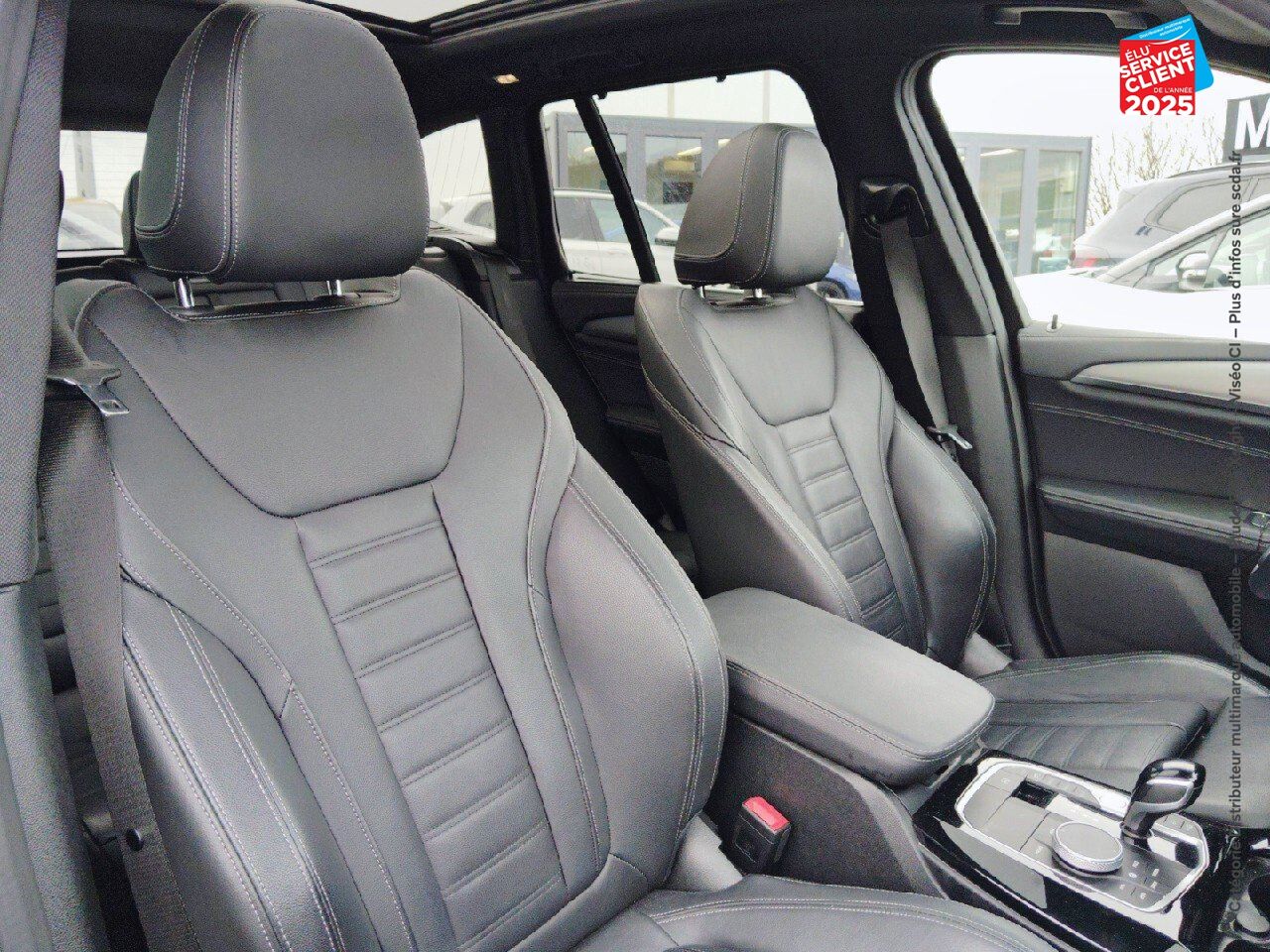 Véhicule d'occasion BMW X3 XDRIVE30E 292CH XLINE TPANO SIEGES CHAUF/CUIR GPS CARPLAY chez BMW Besançon