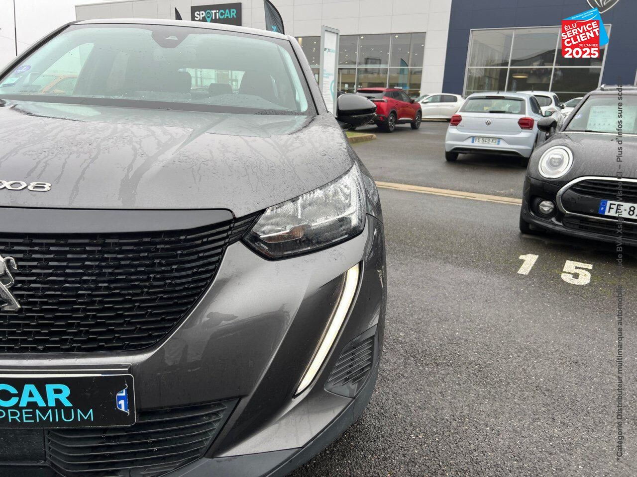 Véhicule d'occasion PEUGEOT 2008 1.2 PURETECH 130CH S/S ACTIVE GPS RADAR AR chez Toyota Saint Dizier