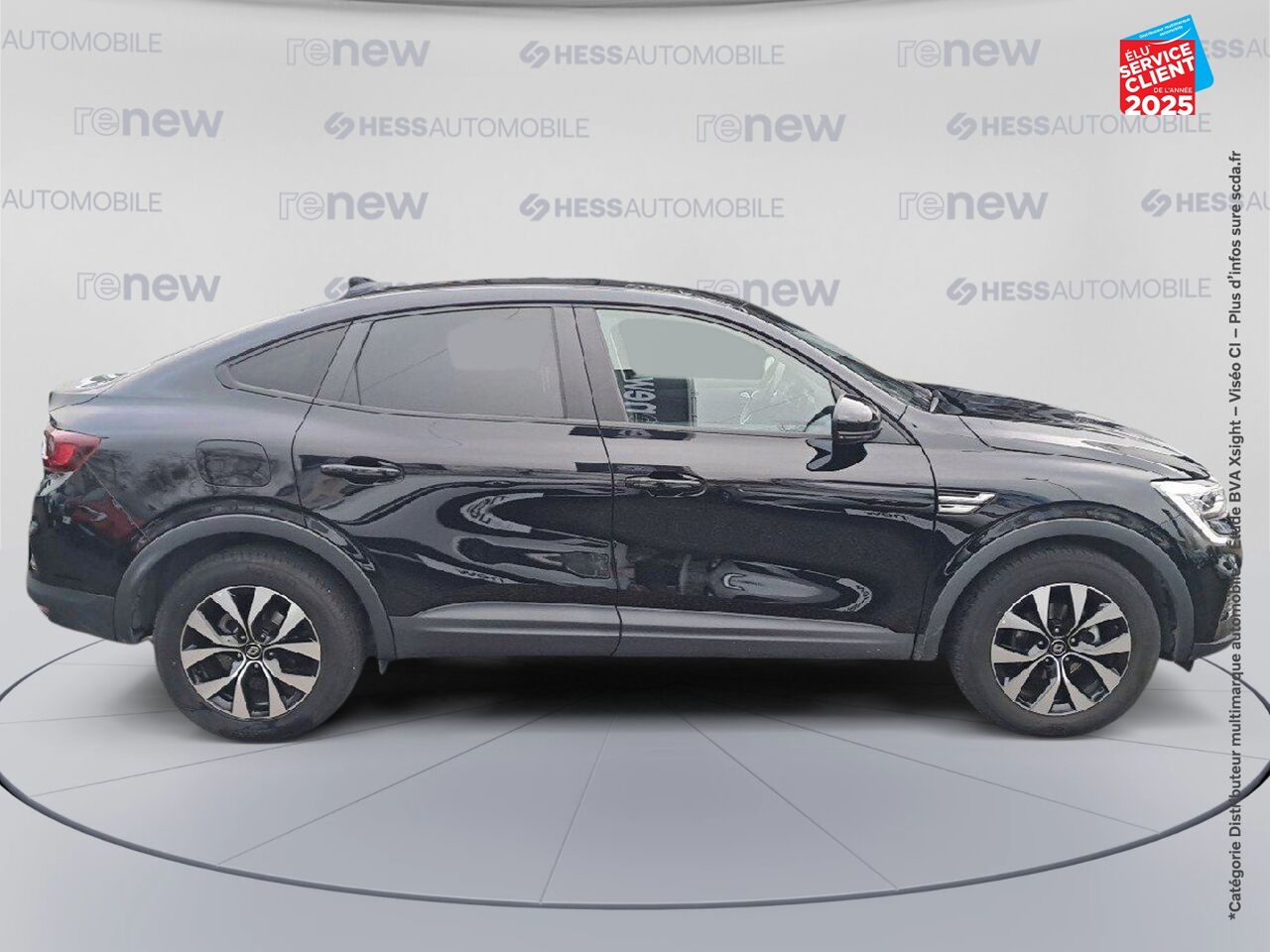 Véhicule d'occasion RENAULT ARKANA 1.3 TCE MILD HYBRID 140CH EVOLUTION EDC -22 GPS CAMERA chez HESS Automobile