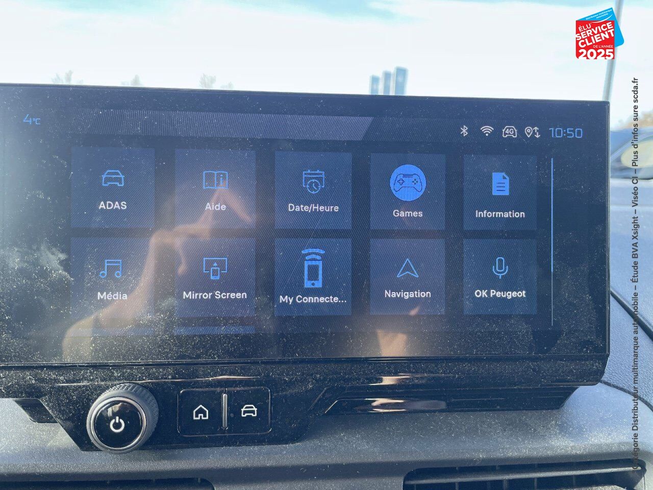Véhicule d'occasion PEUGEOT PARTNER M 650KG BLUEHDI 100CH SS PACK ASPHALT CONNECT chez Renault Colmar