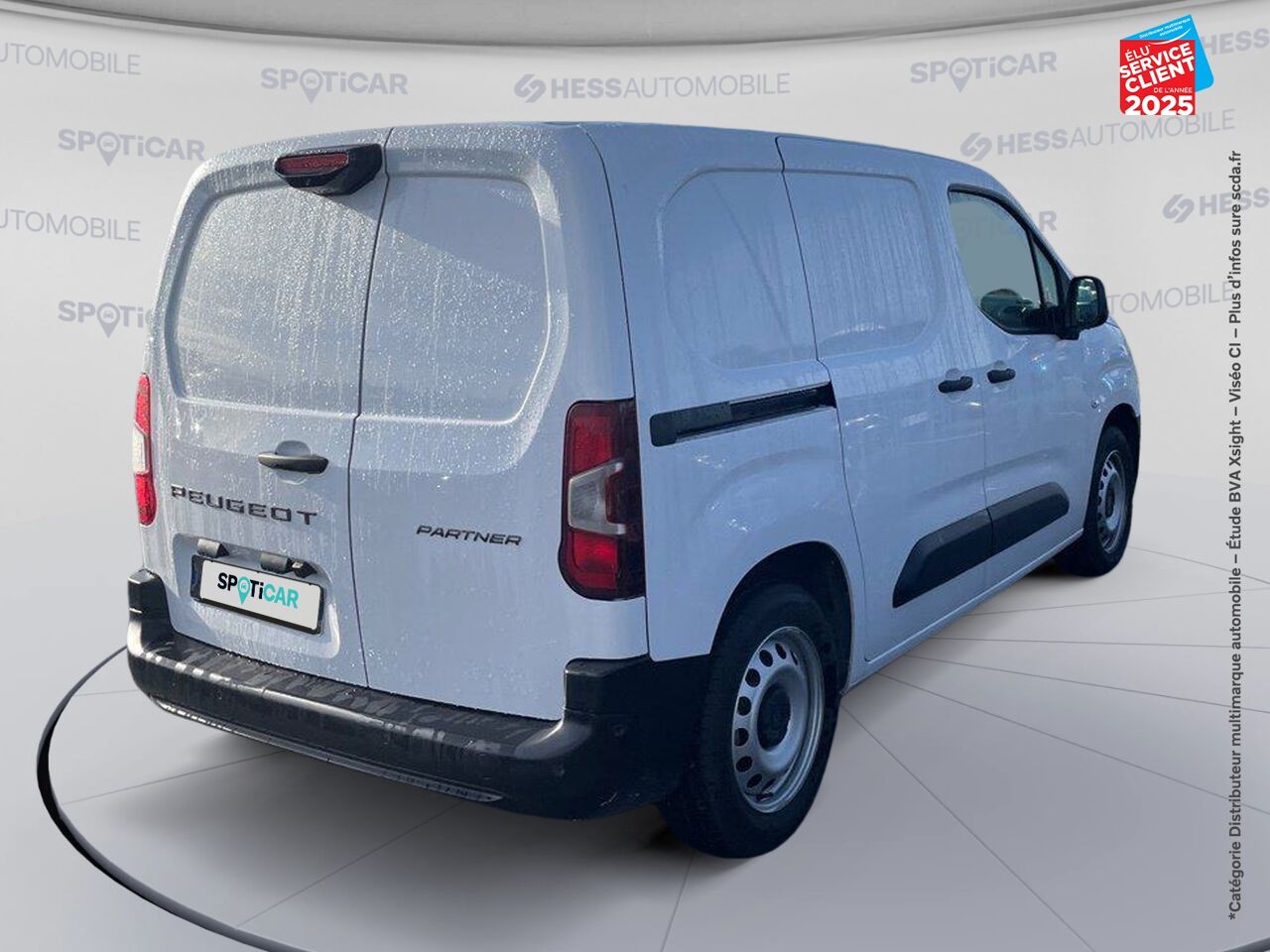 Véhicule d'occasion PEUGEOT PARTNER M 650KG BLUEHDI 100CH SS PACK ASPHALT CONNECT chez Renault Colmar