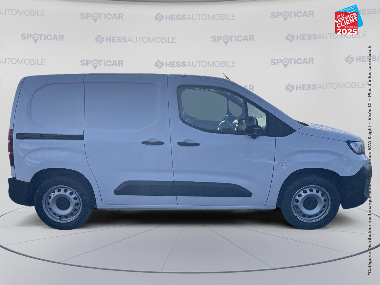 Véhicule d'occasion PEUGEOT PARTNER M 650KG BLUEHDI 100CH SS PACK ASPHALT CONNECT chez Renault Colmar
