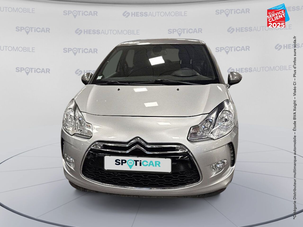 Véhicule d'occasion CITROEN DS3 PURETECH 110CH SO CHIC SS chez Toyota Saint Dizier