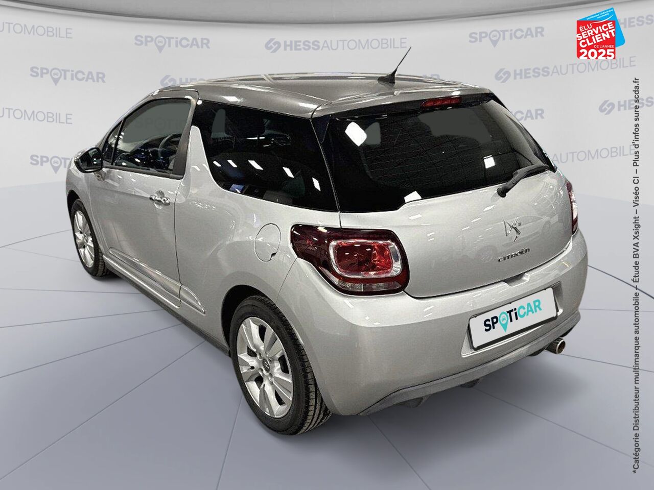 Véhicule d'occasion CITROEN DS3 PURETECH 110CH SO CHIC SS chez Toyota Saint Dizier