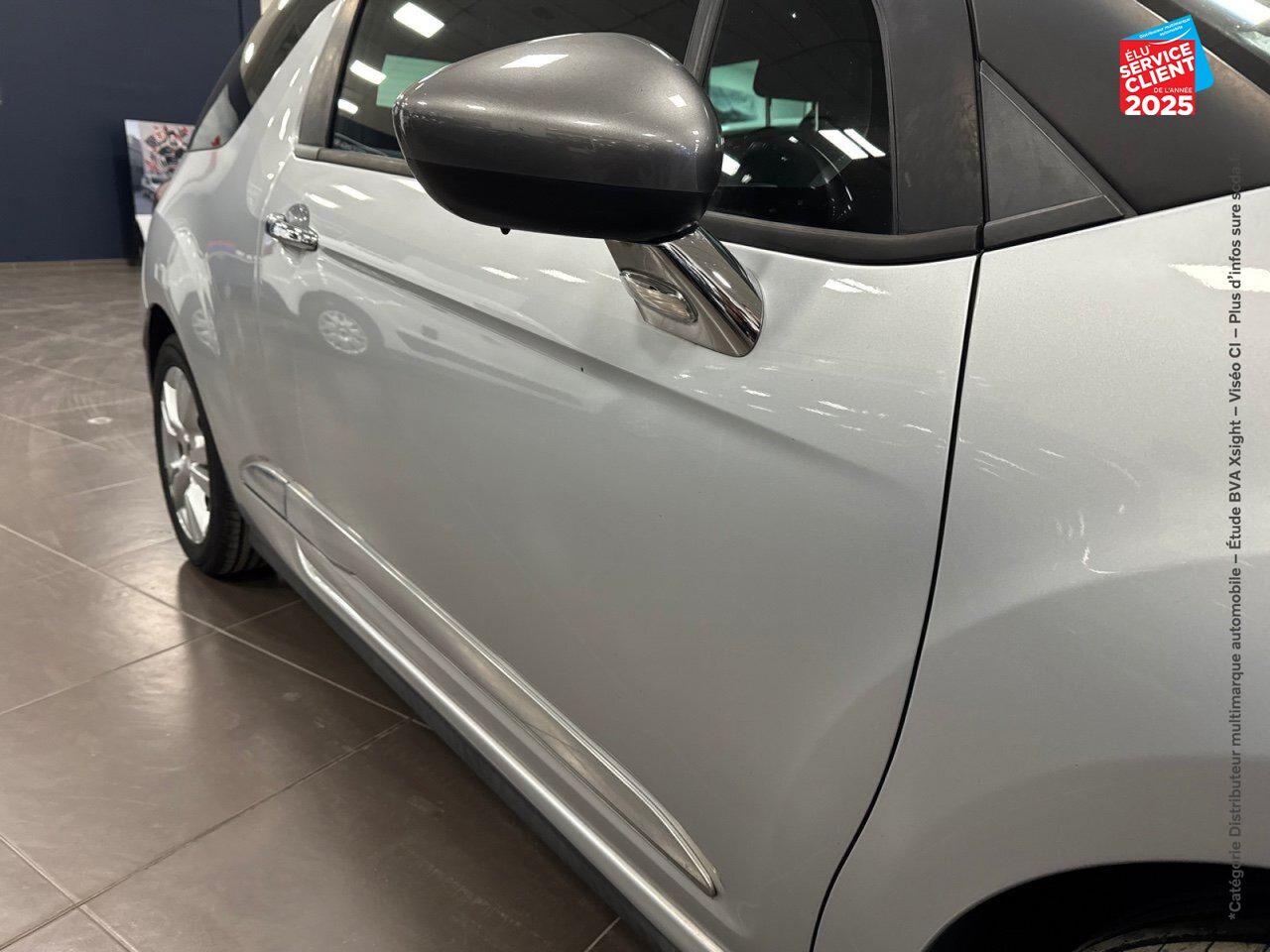 Véhicule d'occasion CITROEN DS3 PURETECH 110CH SO CHIC SS chez Toyota Saint Dizier