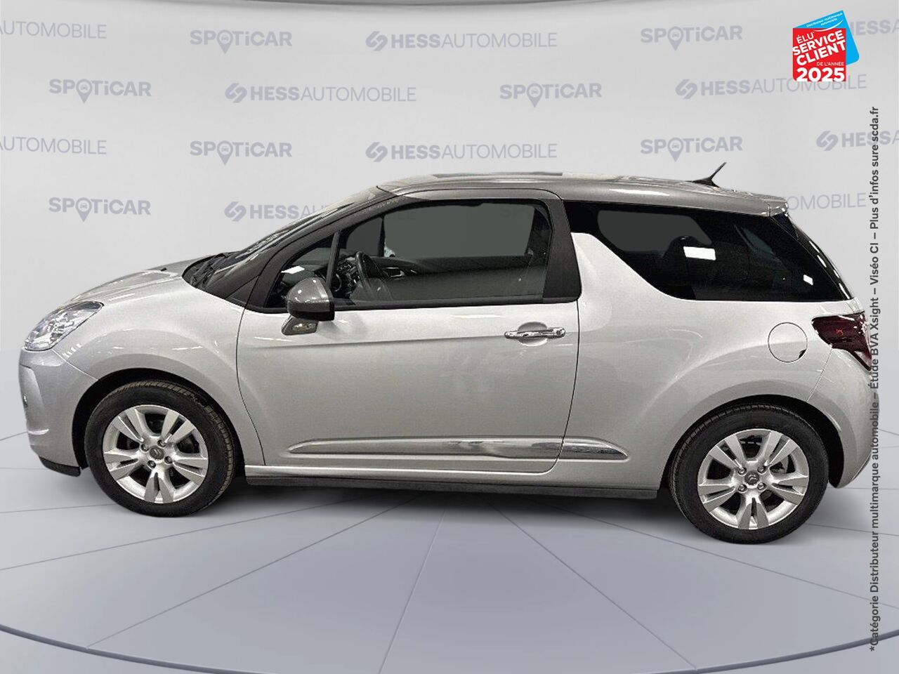 Véhicule d'occasion CITROEN DS3 PURETECH 110CH SO CHIC SS chez Toyota Saint Dizier