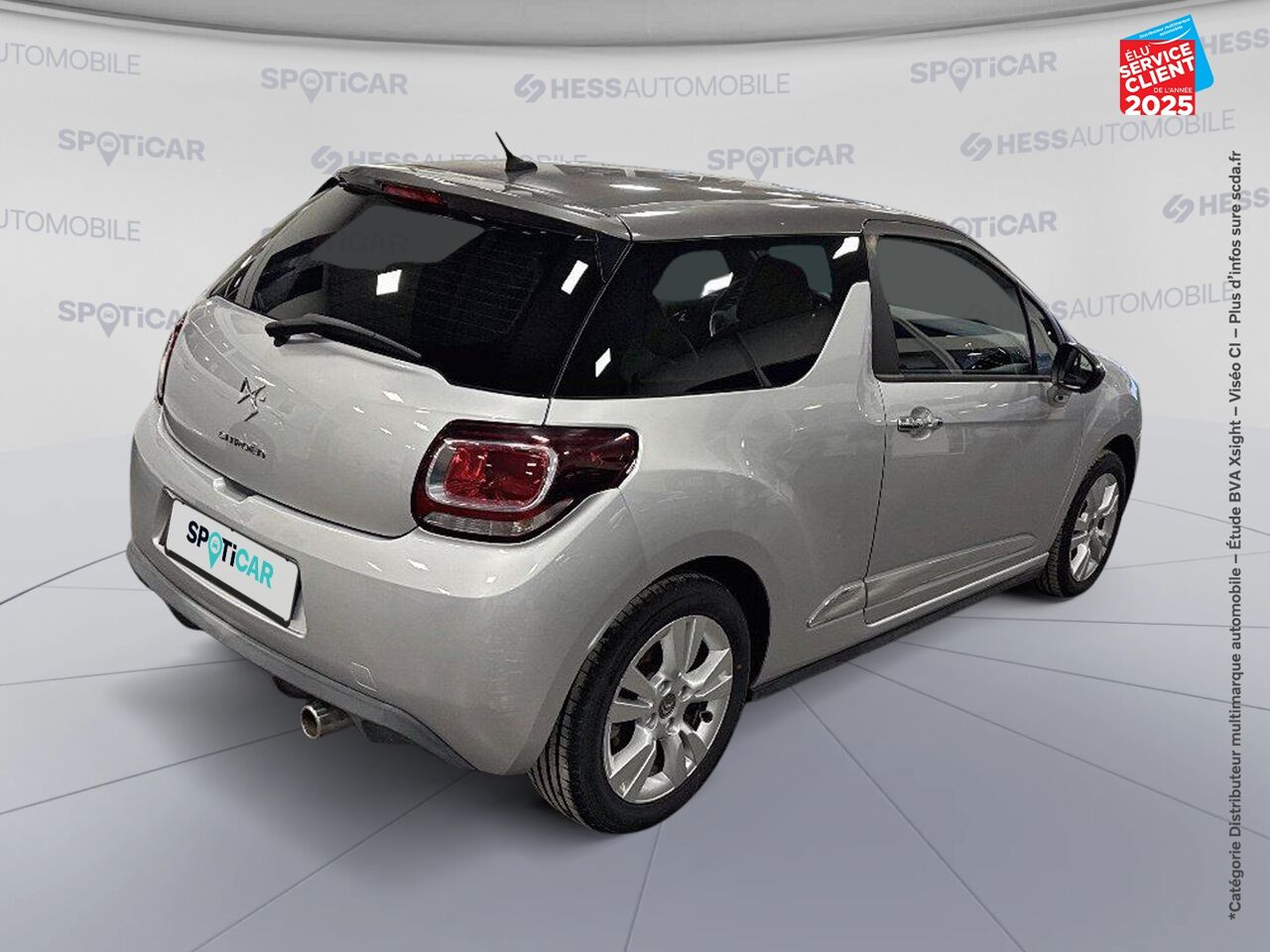 Véhicule d'occasion CITROEN DS3 PURETECH 110CH SO CHIC SS chez Toyota Saint Dizier