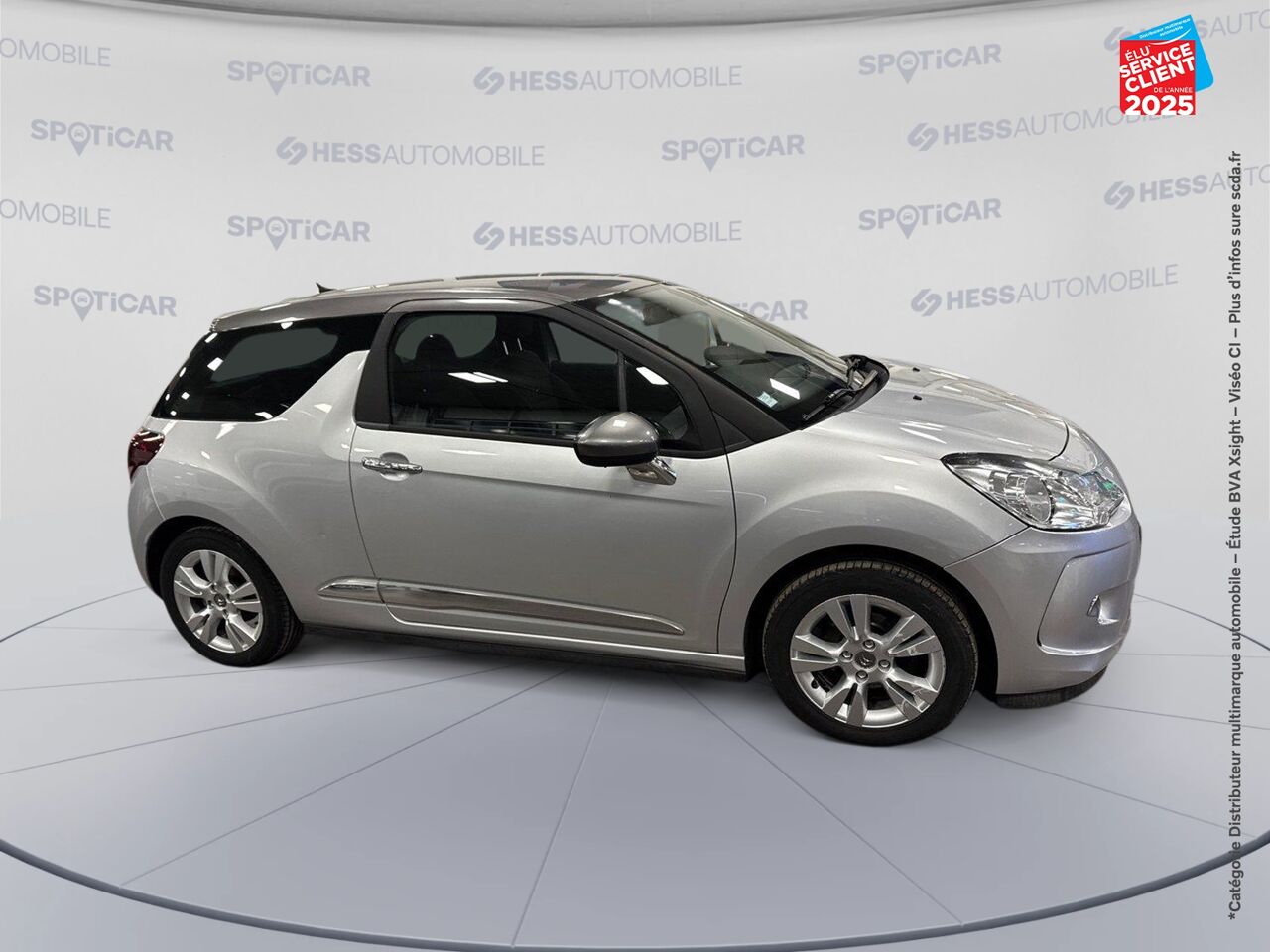 Véhicule d'occasion CITROEN DS3 PURETECH 110CH SO CHIC SS chez Toyota Saint Dizier