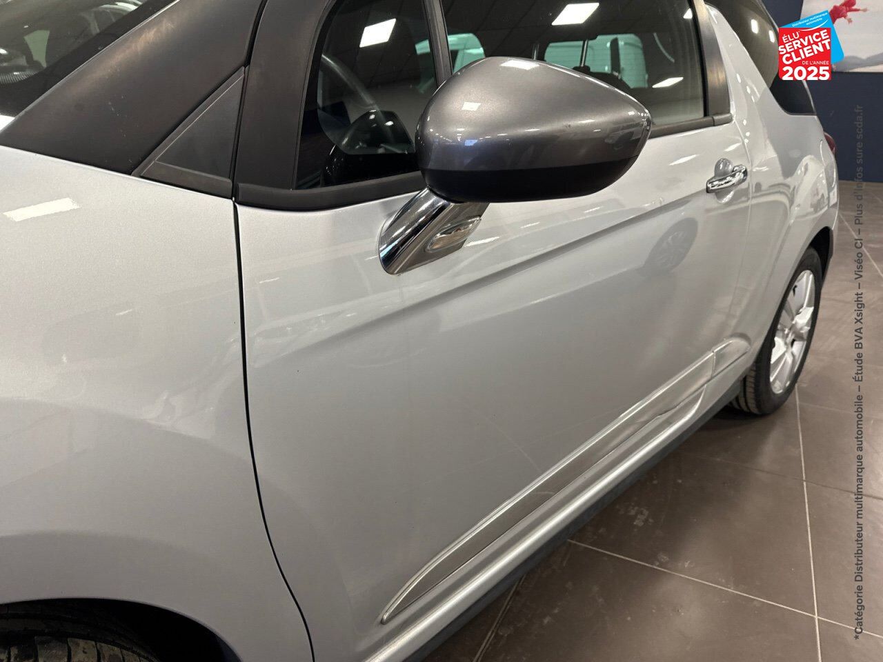 Véhicule d'occasion CITROEN DS3 PURETECH 110CH SO CHIC SS chez Toyota Saint Dizier