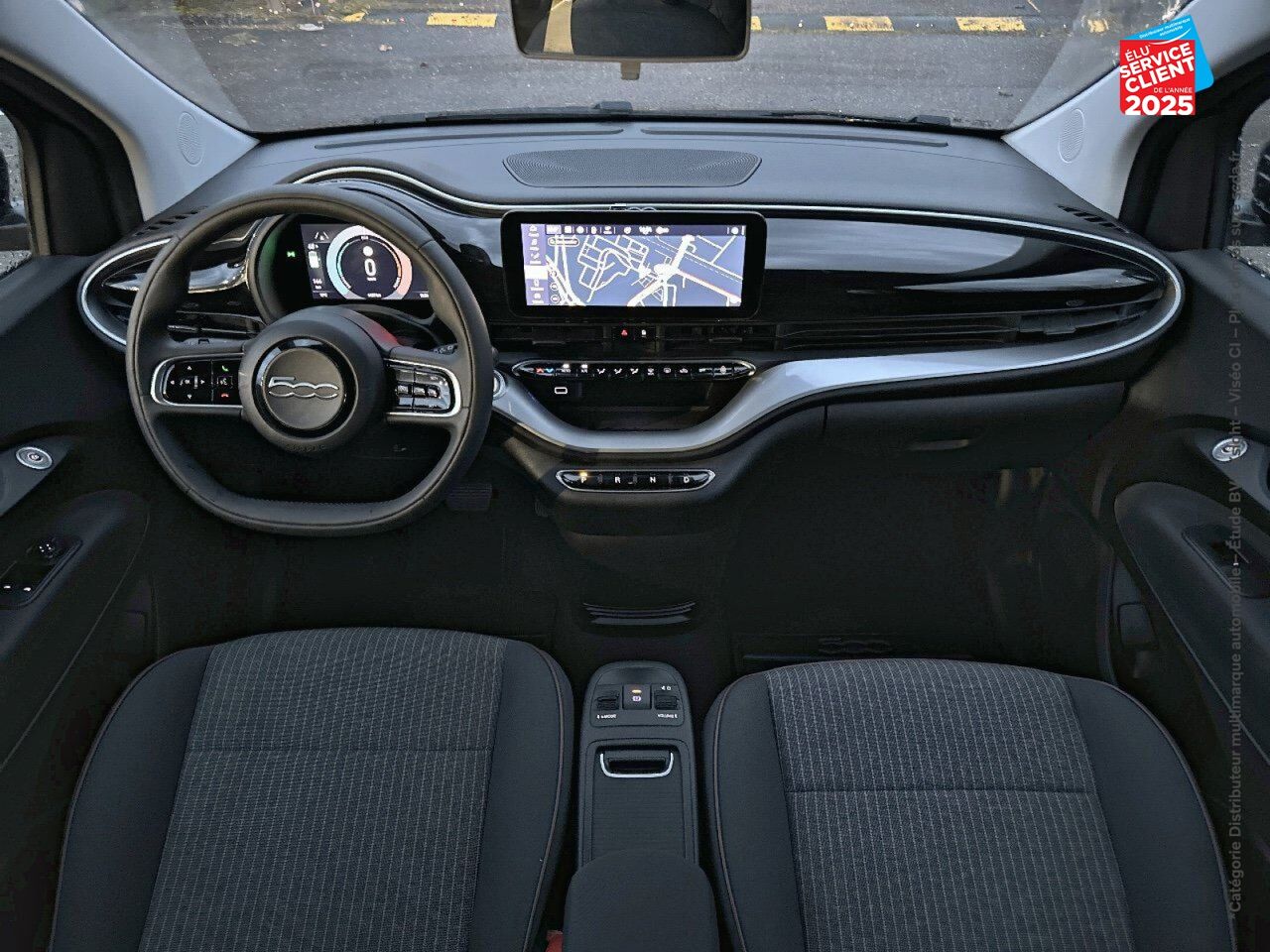 Véhicule d'occasion FIAT 500 E 118CH ICONE STEP1 2021 GPS CAMERA chez Fiat 500 occasion