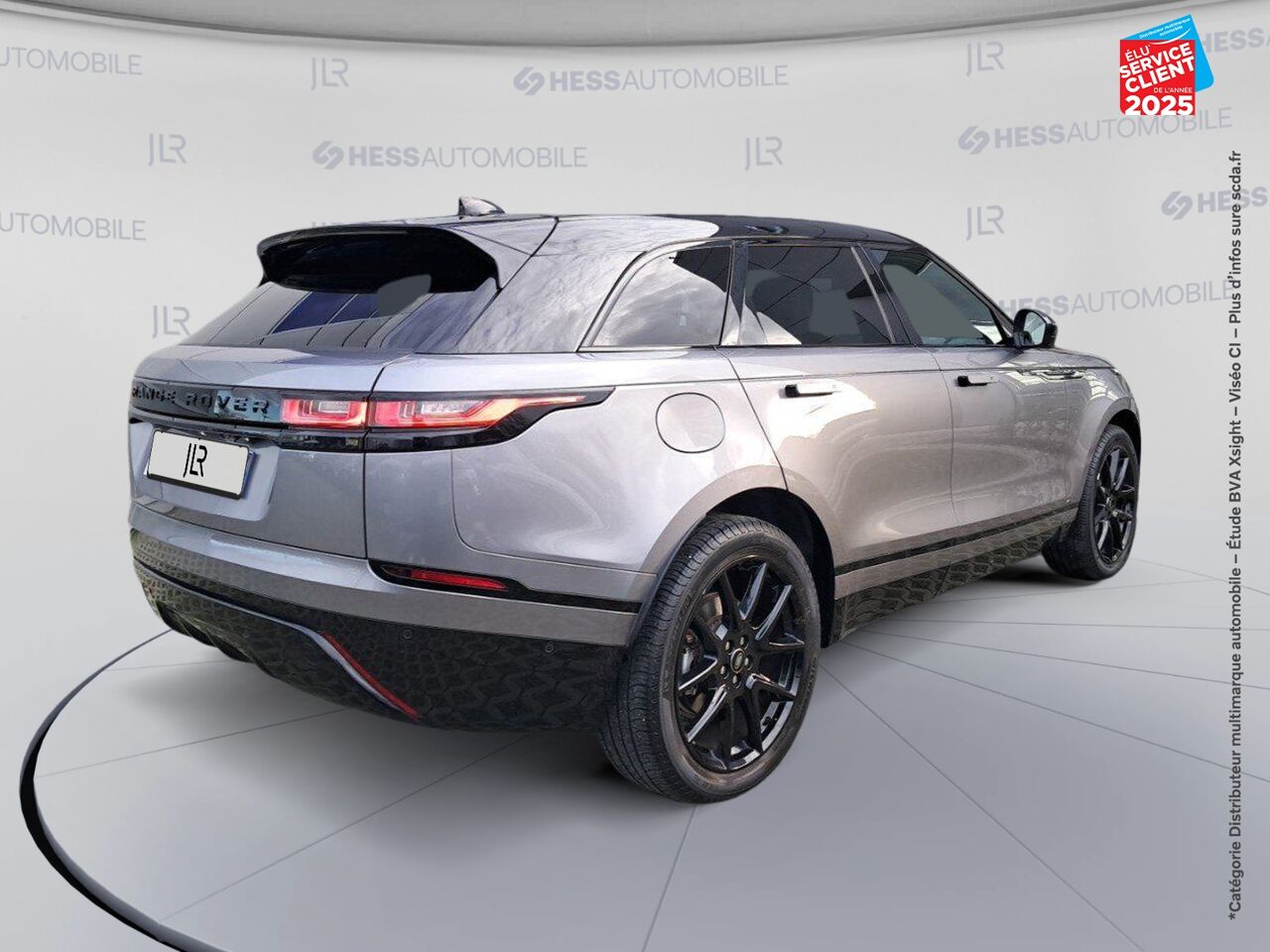 Véhicule d'occasion LAND-ROVER RANGE ROVER VELAR 2.0 P400E 404CH PHEV R-DYNAMIC HSE AWD BVA TPANO SIEGES CHAUF/CUIR GPS CAMERA M chez Renault Colmar
