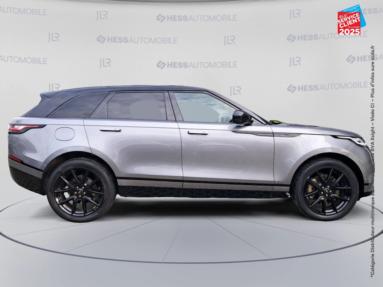 Véhicule d'occasion LAND-ROVER RANGE ROVER VELAR 2.0 P400E 404CH PHEV R-DYNAMIC HSE AWD BVA TPANO SIEGES CHAUF/CUIR GPS CAMERA M chez Renault Colmar