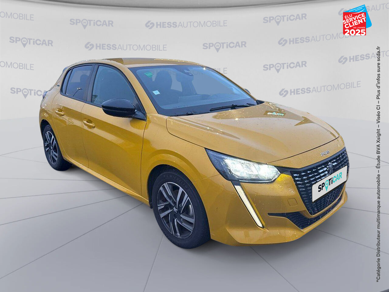 Véhicule d'occasion PEUGEOT 208 1.2 PURETECH 100CH S/S STYLE EAT8 GPS CAMERA chez Hyundai Epernay