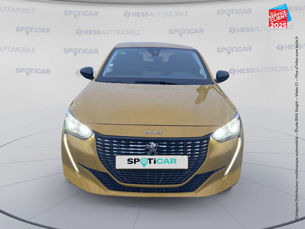 Véhicule d'occasion PEUGEOT 208 1.2 PURETECH 100CH S/S STYLE EAT8 GPS CAMERA chez Hyundai Epernay