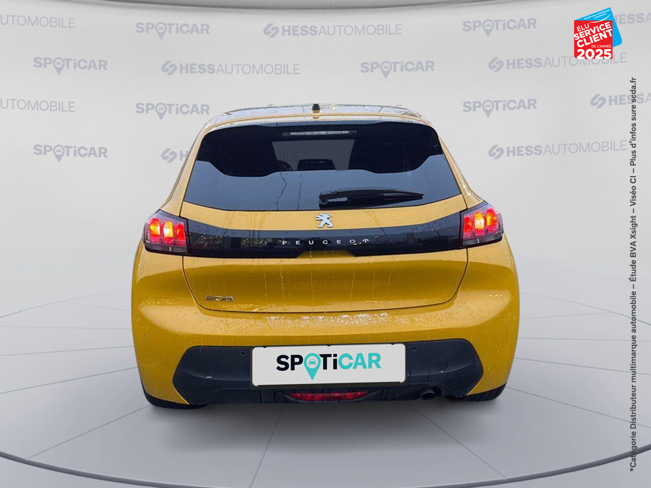 Véhicule d'occasion PEUGEOT 208 1.2 PURETECH 100CH S/S STYLE EAT8 GPS CAMERA chez Hyundai Epernay