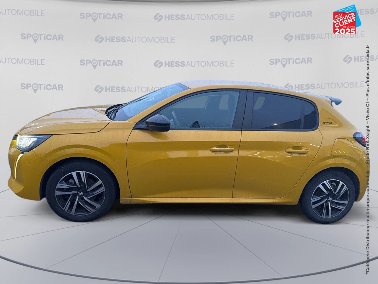 Véhicule d'occasion PEUGEOT 208 1.2 PURETECH 100CH S/S STYLE EAT8 GPS CAMERA chez Hyundai Epernay