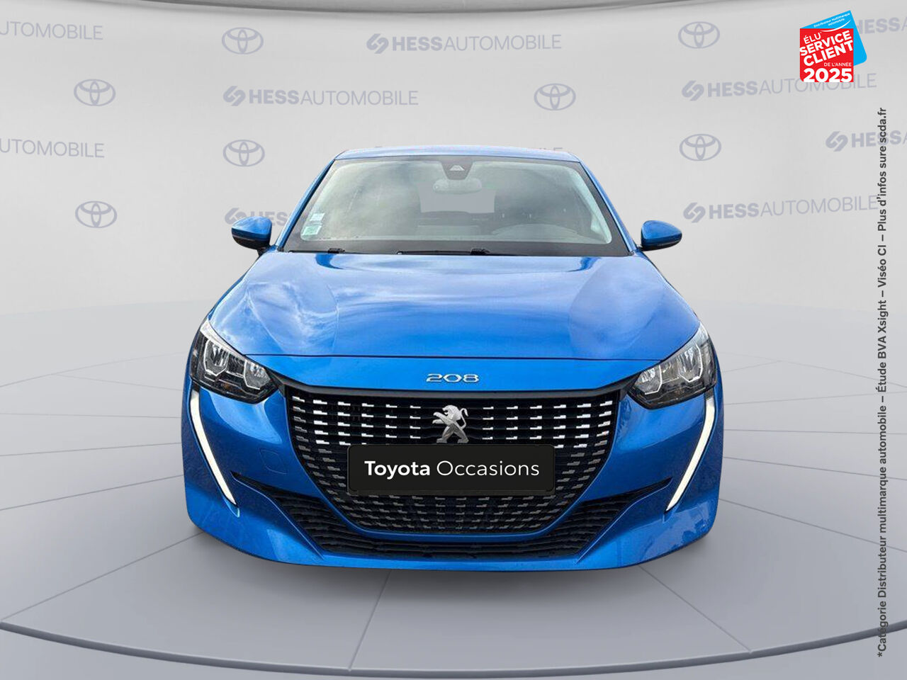 Véhicule d'occasion PEUGEOT 208 1.2 PURETECH 100CH SS ALLURE EAT8 chez Renault Colmar