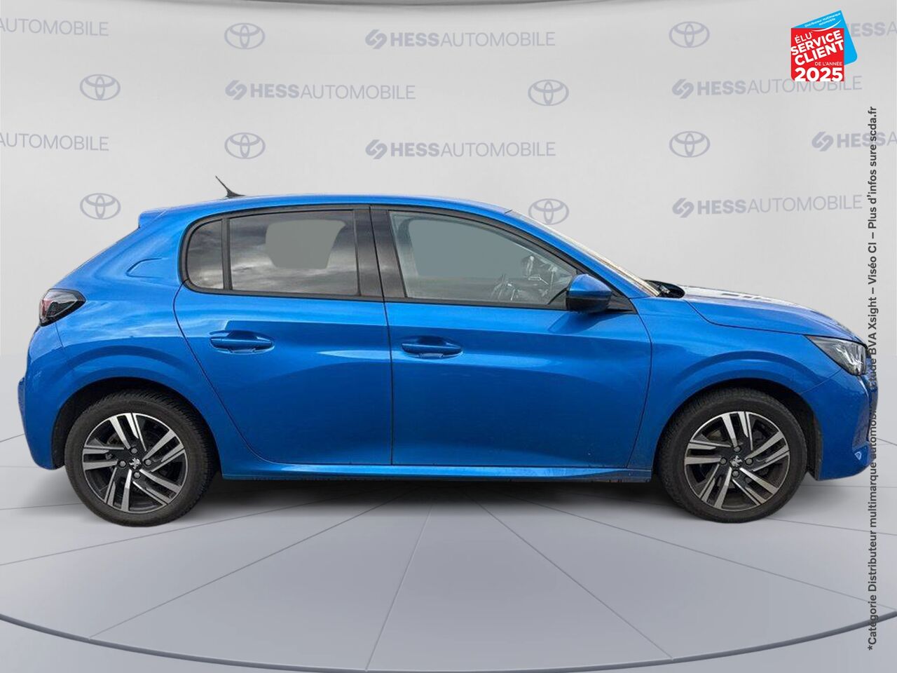 Véhicule d'occasion PEUGEOT 208 1.2 PURETECH 100CH SS ALLURE EAT8 chez Renault Colmar