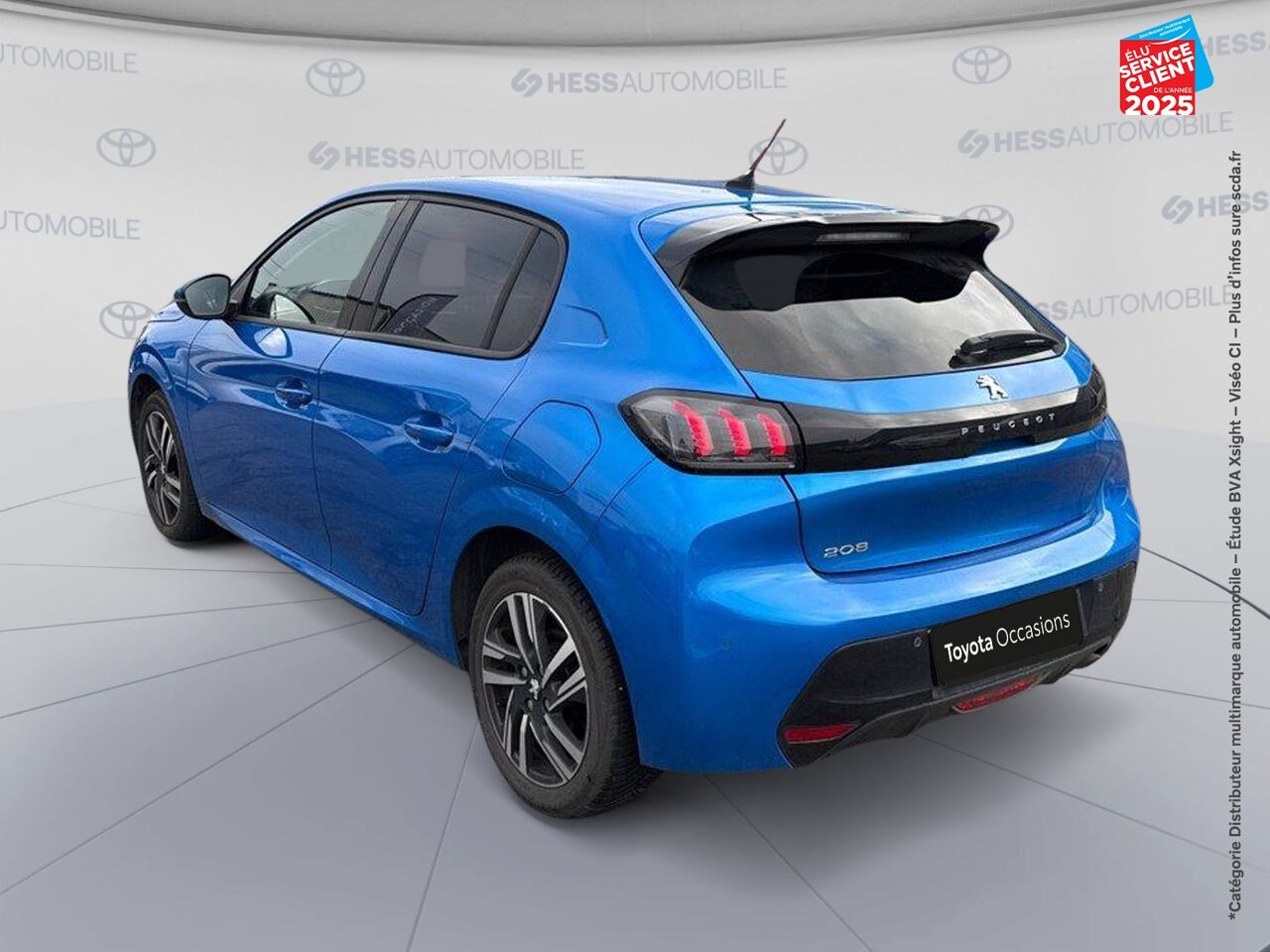 Véhicule d'occasion PEUGEOT 208 1.2 PURETECH 100CH SS ALLURE EAT8 chez Renault Colmar