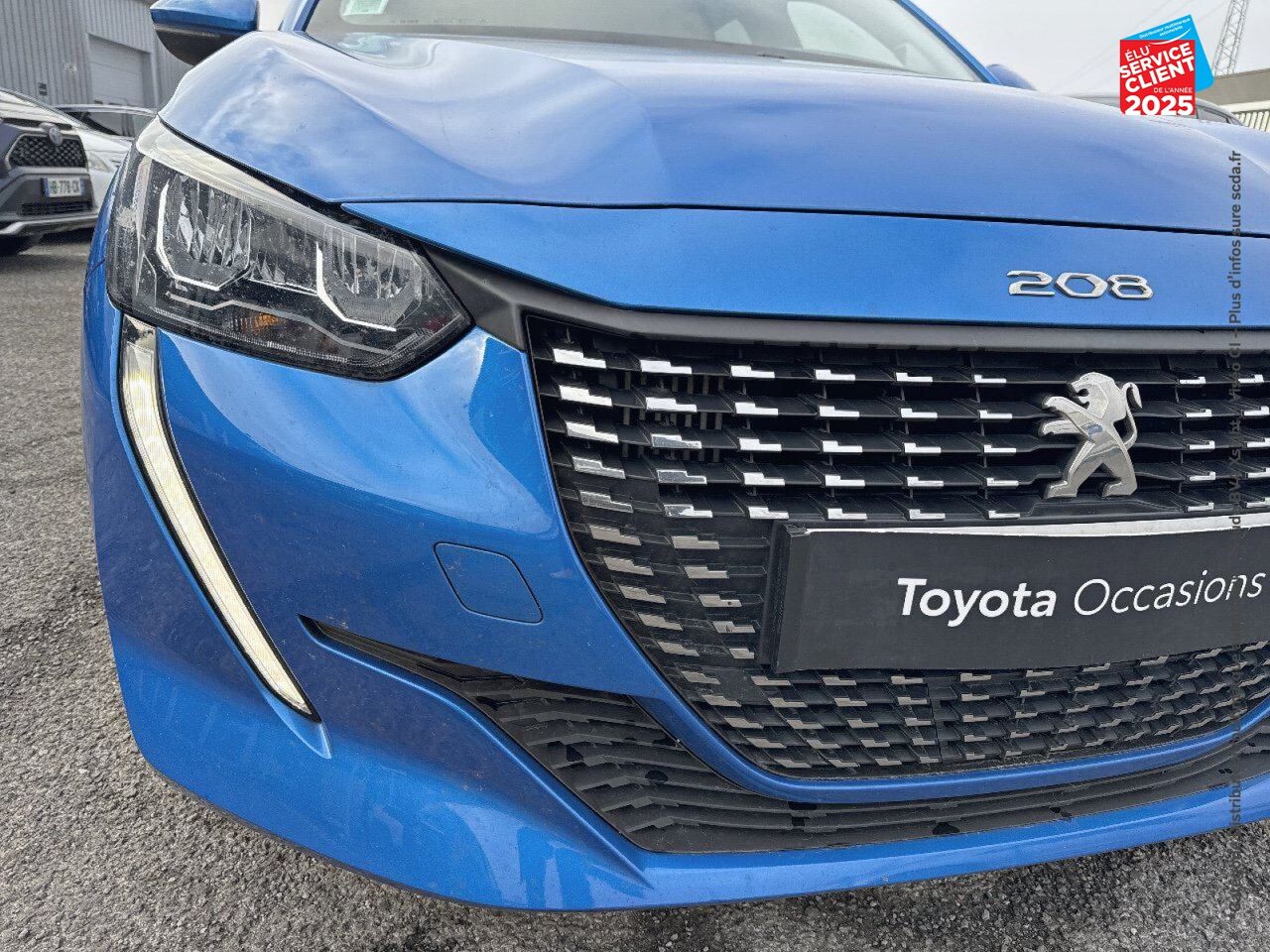 Véhicule d'occasion PEUGEOT 208 1.2 PURETECH 100CH SS ALLURE EAT8 chez Renault Colmar