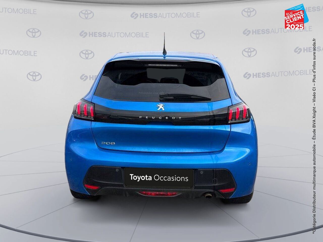 Véhicule d'occasion PEUGEOT 208 1.2 PURETECH 100CH SS ALLURE EAT8 chez Renault Colmar