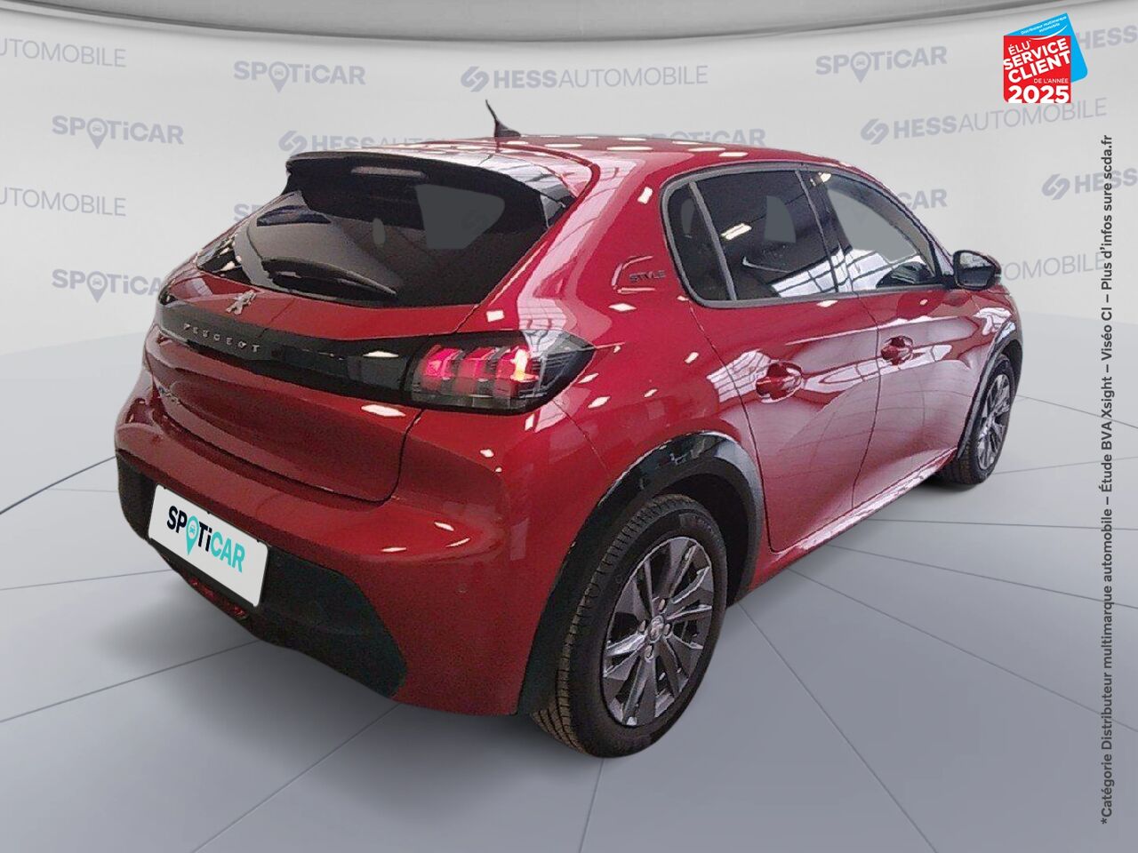 Véhicule d'occasion PEUGEOT 208 E-136CH STYLE CARPLAY chez Renault Saint-Louis