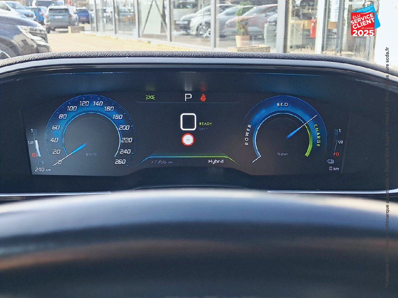 Véhicule d'occasion PEUGEOT 508 SW HYBRID 225CH ALLURE PACK E-EAT8 chez Peugeot Reims