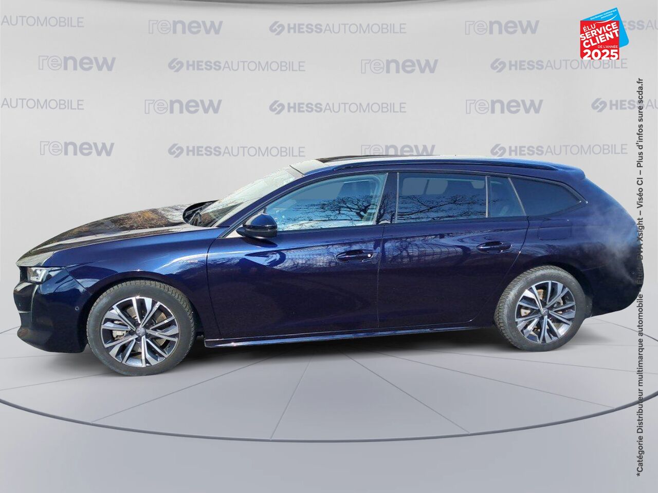 Véhicule d'occasion PEUGEOT 508 SW HYBRID 225CH ALLURE PACK E-EAT8 chez Peugeot Reims