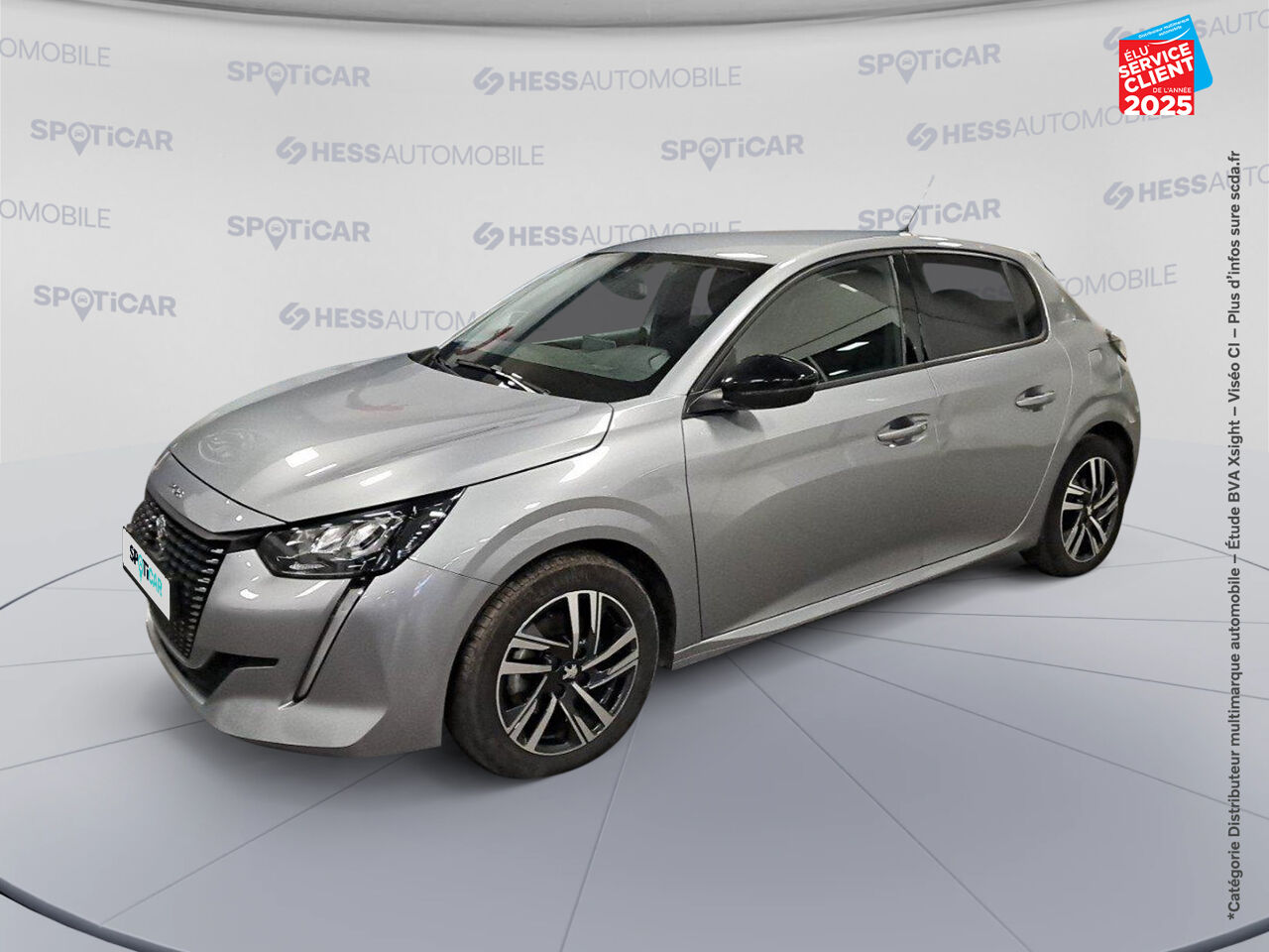 Véhicule d'occasion PEUGEOT 208 1.2 PURETECH 100CH S/S ALLURE EAT8 chez Peugeot Hirson