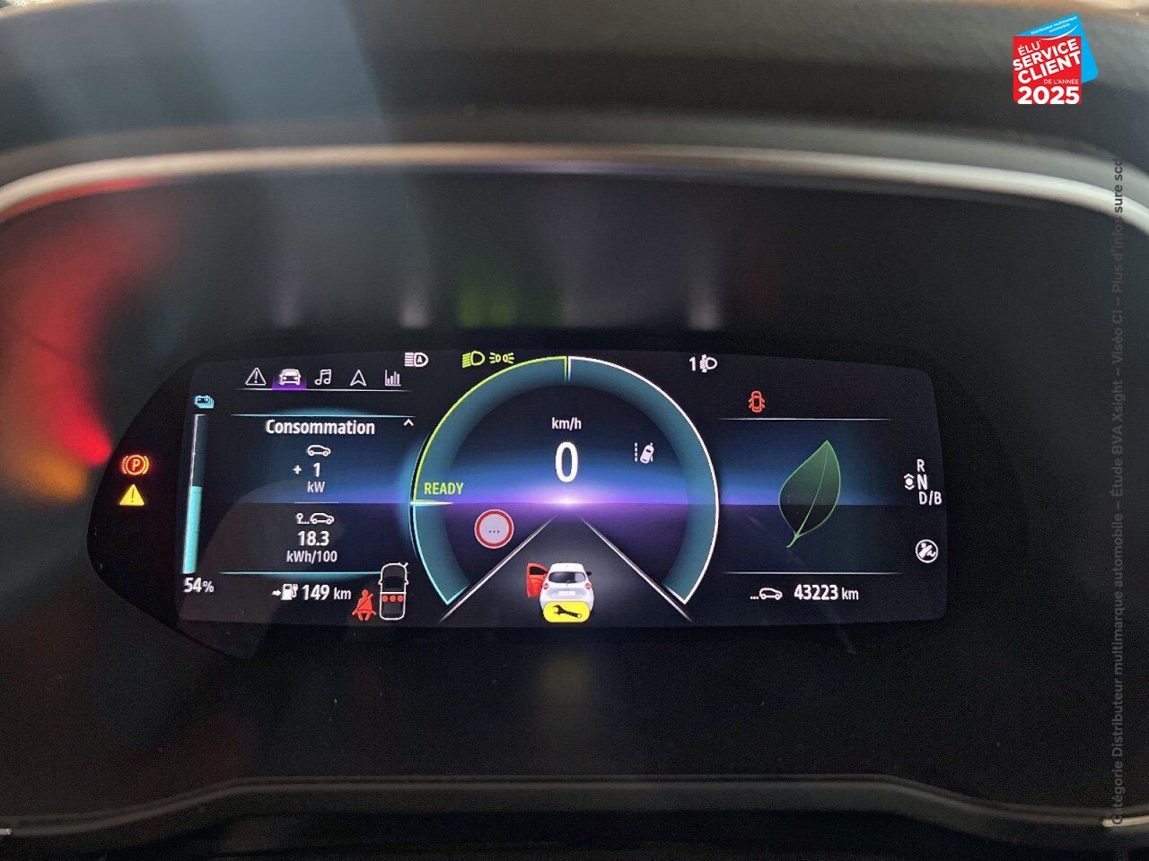 Véhicule d'occasion RENAULT ZOE E-TECH BUSINESS CHARGE NORMALE R110 ACHAT INTEGRAL - 21 chez Renault Belfort