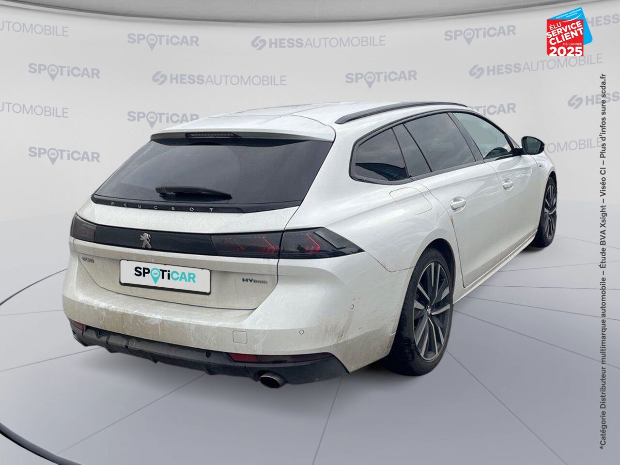Véhicule d'occasion PEUGEOT 508 SW HYBRID 225CH GT PACK E-EAT8 TOUVRANT SIEGES CHAUF GPS CAMERA CARPLAY chez Renault Colmar
