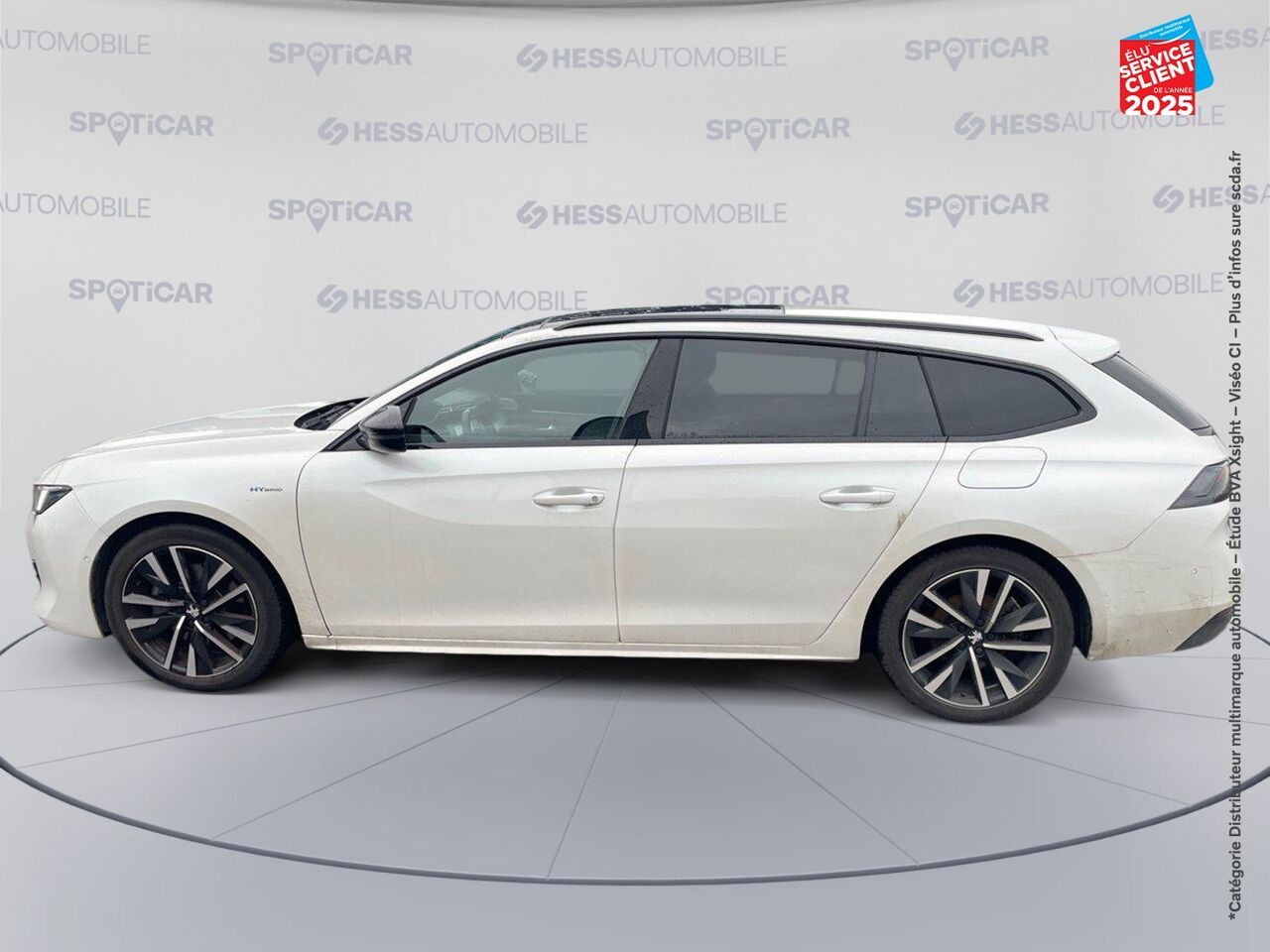 Véhicule d'occasion PEUGEOT 508 SW HYBRID 225CH GT PACK E-EAT8 TOUVRANT SIEGES CHAUF GPS CAMERA CARPLAY chez Renault Colmar