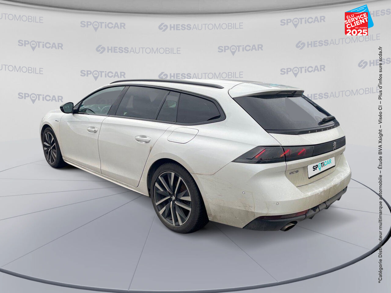 Véhicule d'occasion PEUGEOT 508 SW HYBRID 225CH GT PACK E-EAT8 TOUVRANT SIEGES CHAUF GPS CAMERA CARPLAY chez Renault Colmar