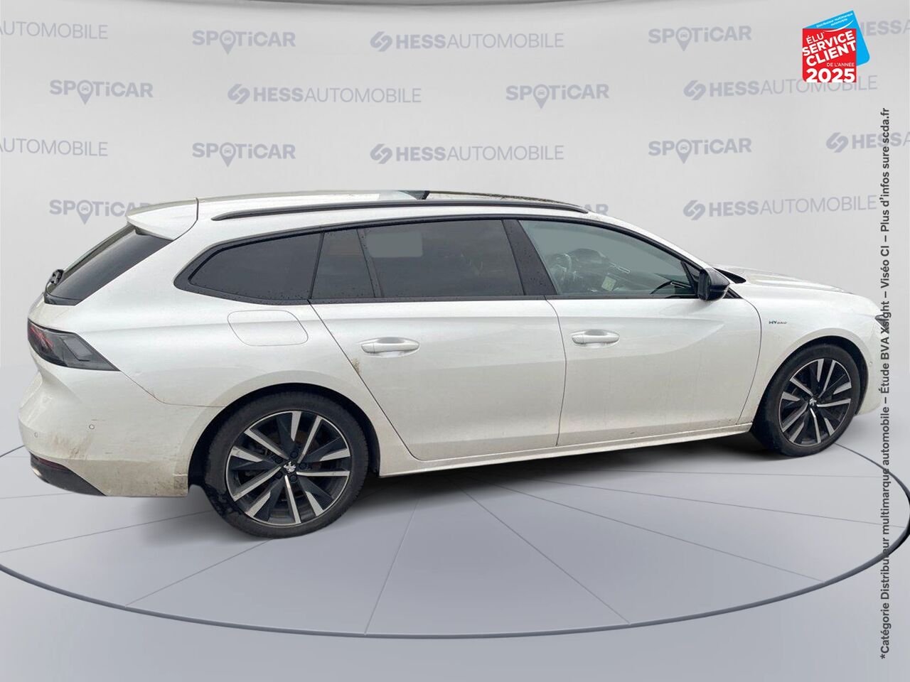 Véhicule d'occasion PEUGEOT 508 SW HYBRID 225CH GT PACK E-EAT8 TOUVRANT SIEGES CHAUF GPS CAMERA CARPLAY chez Renault Colmar