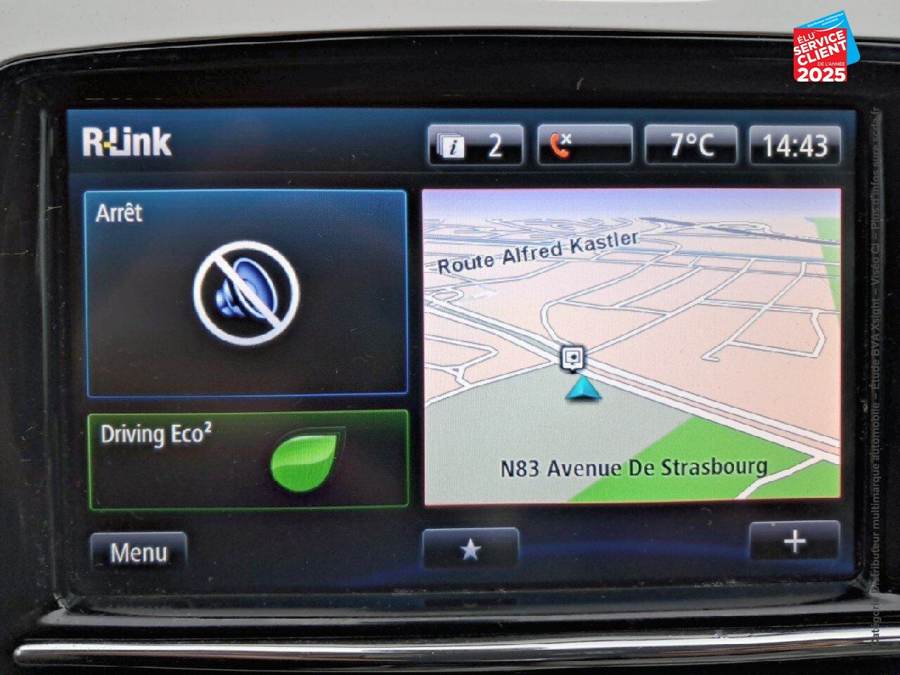 Véhicule d'occasion RENAULT ZOE ZEN CHARGE NORMALE R90 GPS RADAR AR chez Renault Colmar