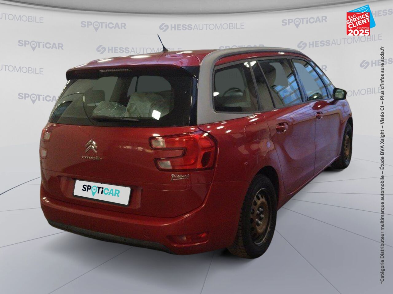 Véhicule d'occasion CITROEN GRAND C4 PICASSO PURETECH 130CH FEEL S/S CAMERA chez Toyota Thionville