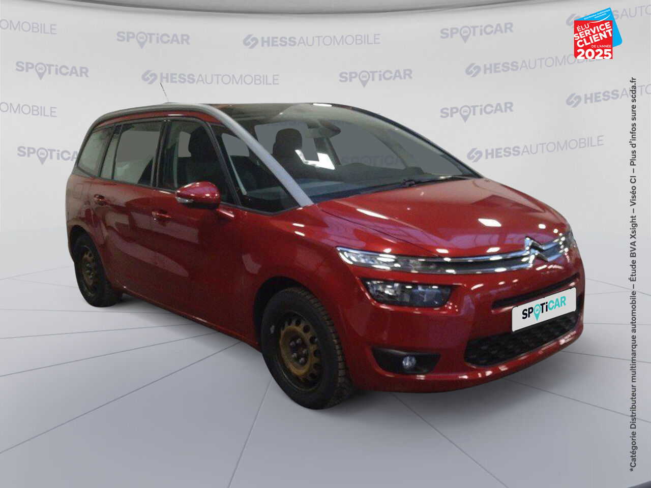 Véhicule d'occasion CITROEN GRAND C4 PICASSO PURETECH 130CH FEEL S/S CAMERA chez Toyota Thionville