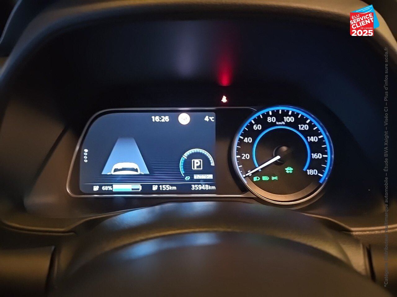 Véhicule d'occasion NISSAN LEAF 150CH 40KWH TEKNA 22 chez Renault Montbéliard