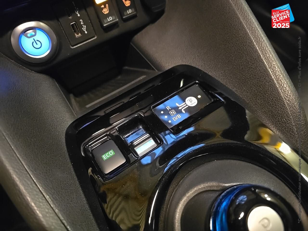 Véhicule d'occasion NISSAN LEAF 150CH 40KWH TEKNA 22 chez Renault Montbéliard