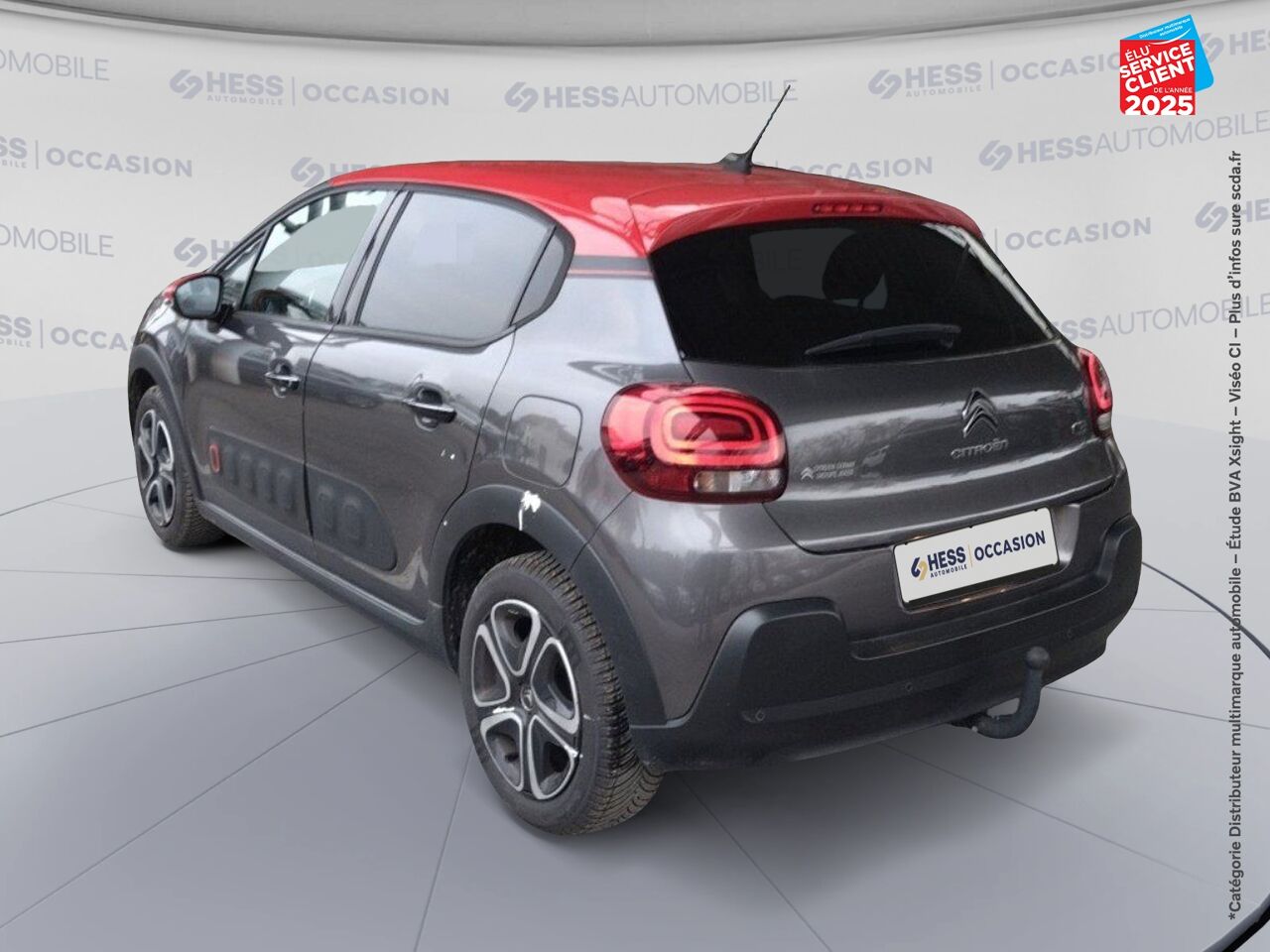 Véhicule d'occasion CITROEN C3 PURETECH 110CH SHINE SS E6.D chez HESS Automobile