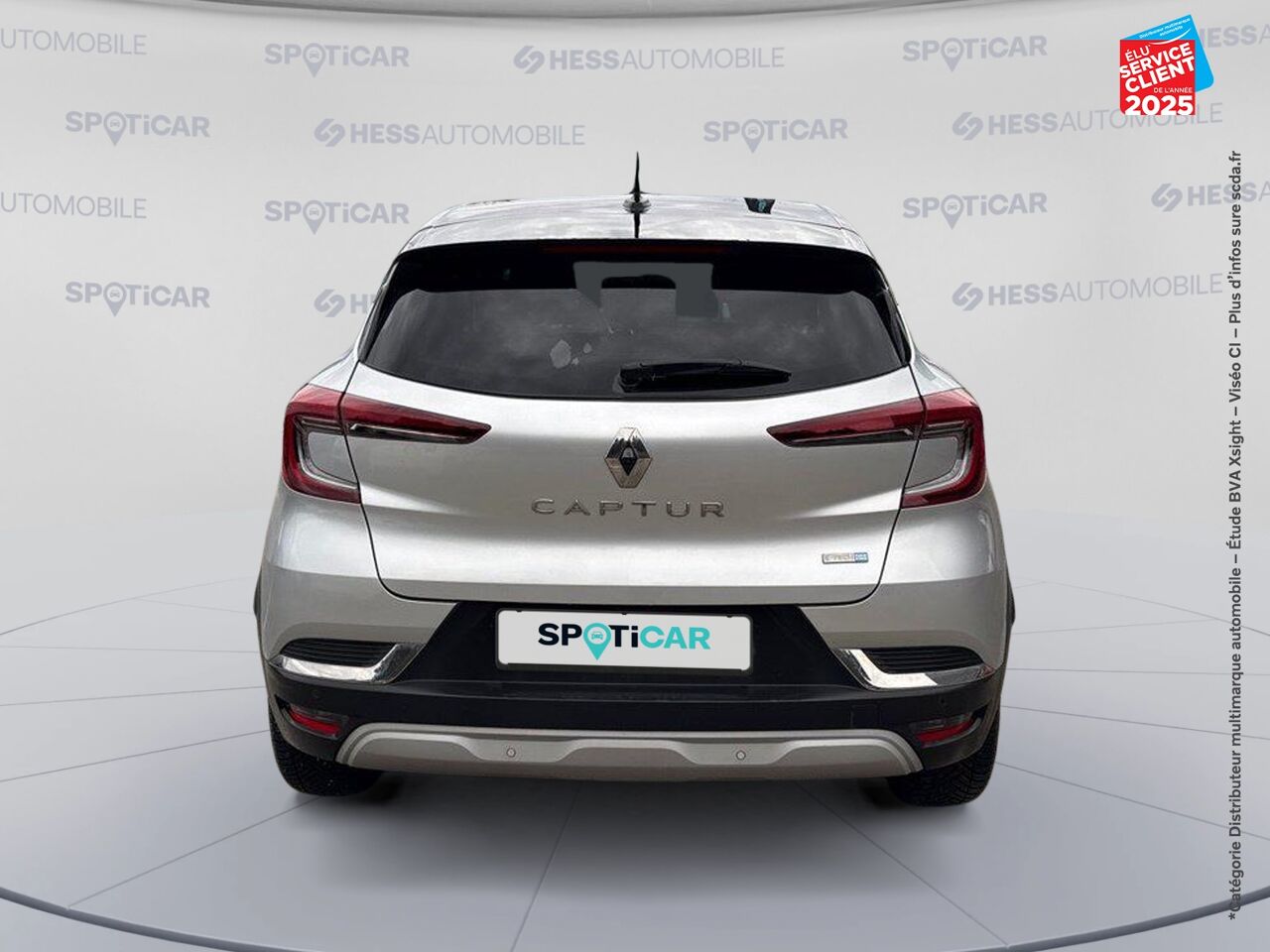 Véhicule d'occasion RENAULT CAPTUR 1.6 E-TECH HYBRIDE RECHARGEABLE 160CH INTENS -21 CAMERA chez Renault Sélestat