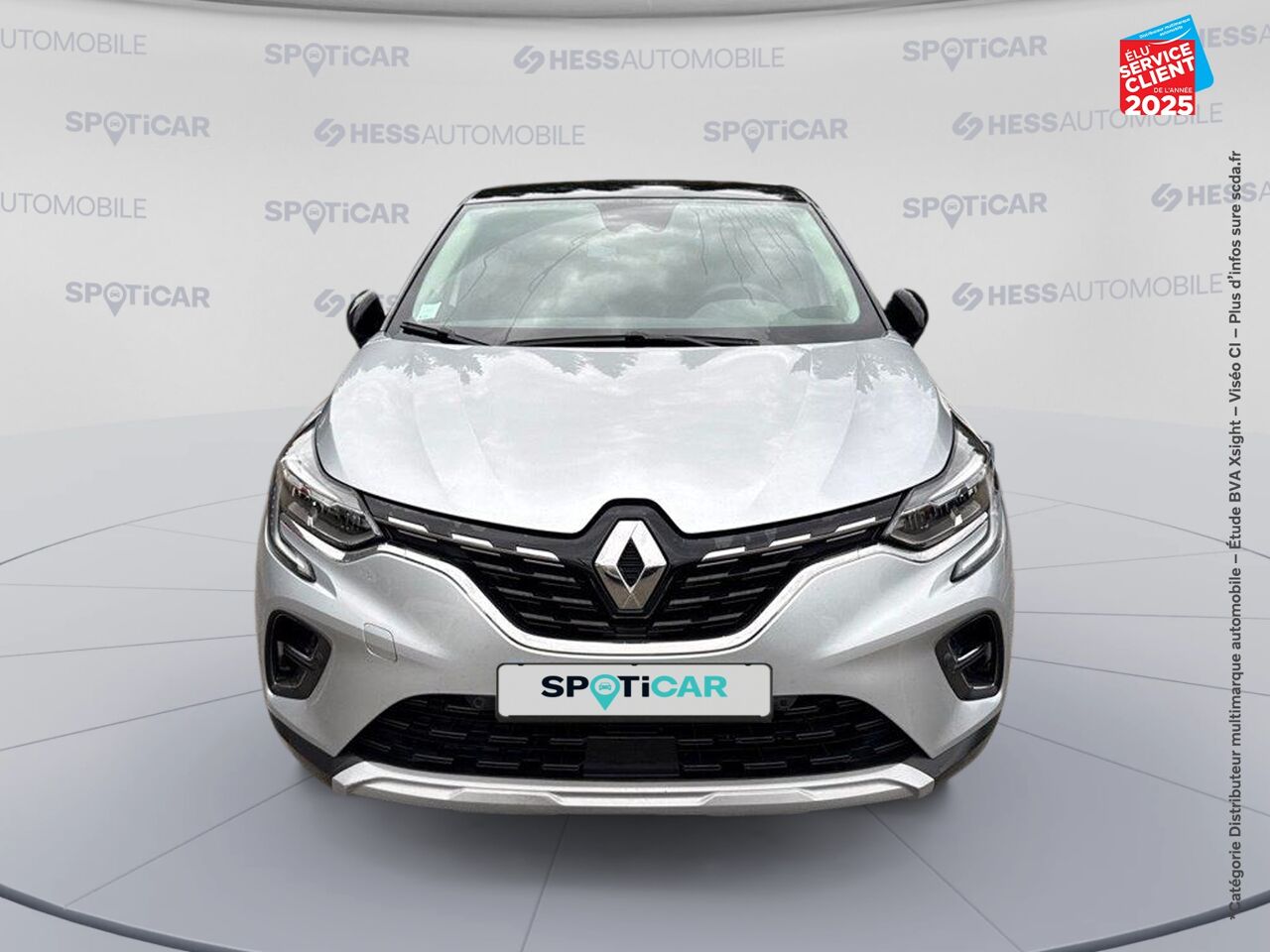Véhicule d'occasion RENAULT CAPTUR 1.6 E-TECH HYBRIDE RECHARGEABLE 160CH INTENS -21 CAMERA chez Renault Sélestat