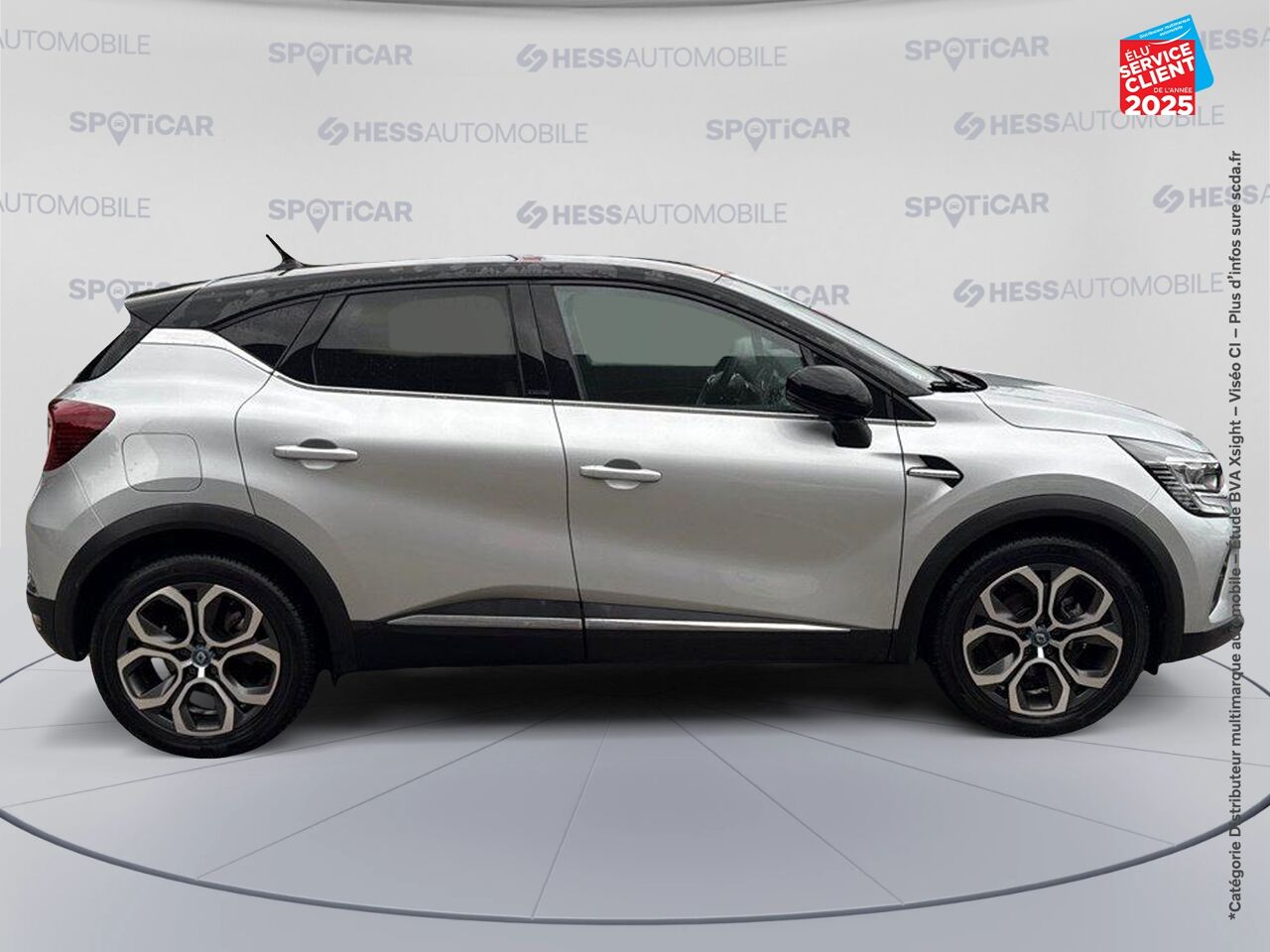 Véhicule d'occasion RENAULT CAPTUR 1.6 E-TECH HYBRIDE RECHARGEABLE 160CH INTENS -21 CAMERA chez Renault Sélestat