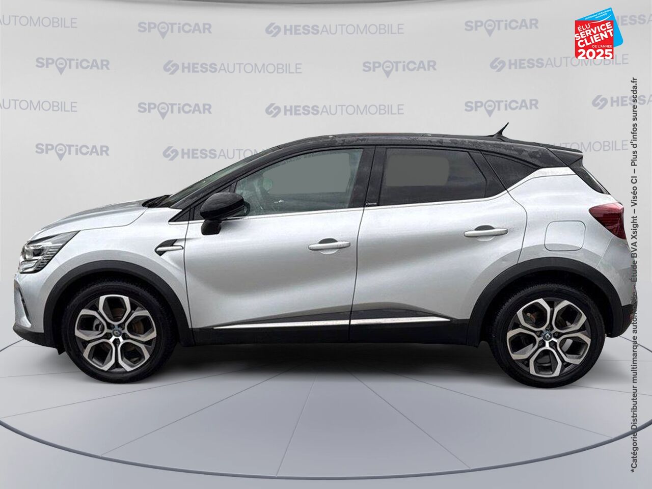 Véhicule d'occasion RENAULT CAPTUR 1.6 E-TECH HYBRIDE RECHARGEABLE 160CH INTENS -21 CAMERA chez Renault Sélestat