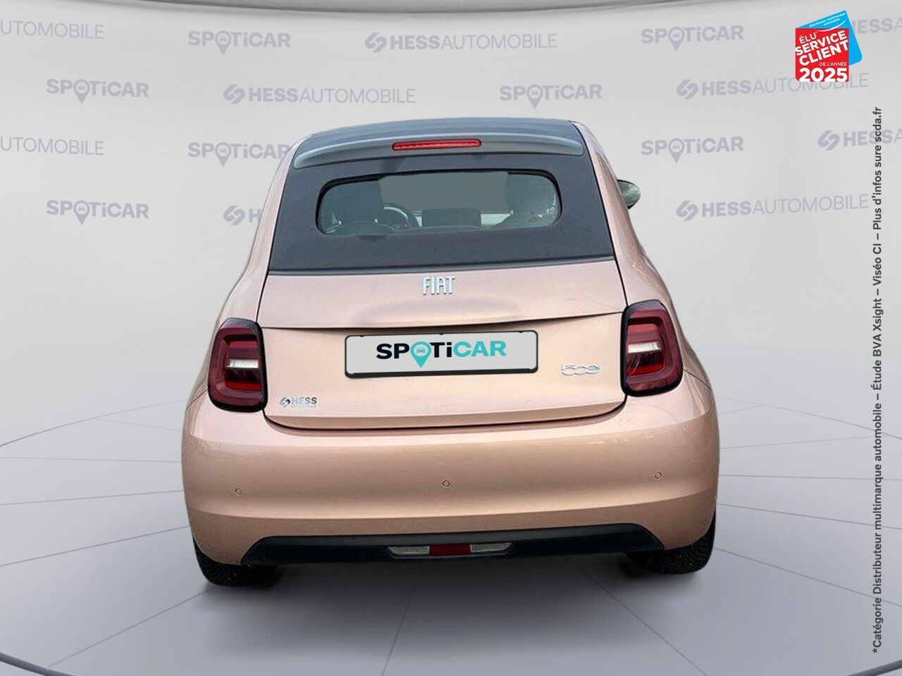 Véhicule d'occasion FIAT 500C E 118CH ICONE chez Toyota Belfort