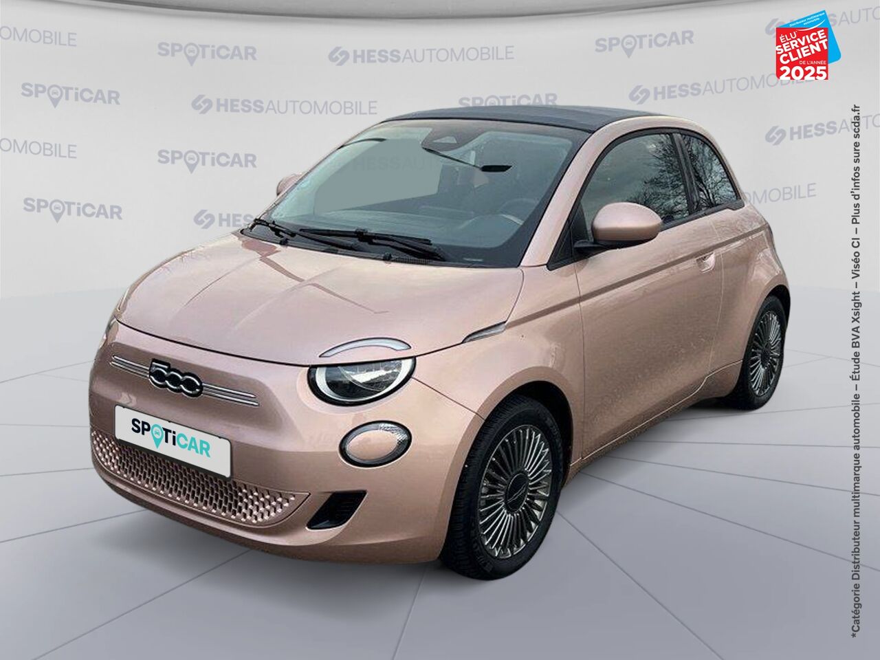 Véhicule d'occasion FIAT 500C E 118CH ICONE chez Toyota Belfort